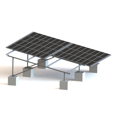 Galvanized Steel or Aluminum Ground Solar PV Mounting Brackets
