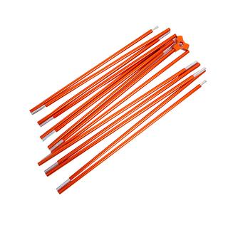 သယ်ဆောင်ရလွယ်ကူသော 3-Way Tent Pole - ပြင်ပစခန်းချခြင်းအတွက် ချိန်ညှိနိုင်သော Foldable Support Frame